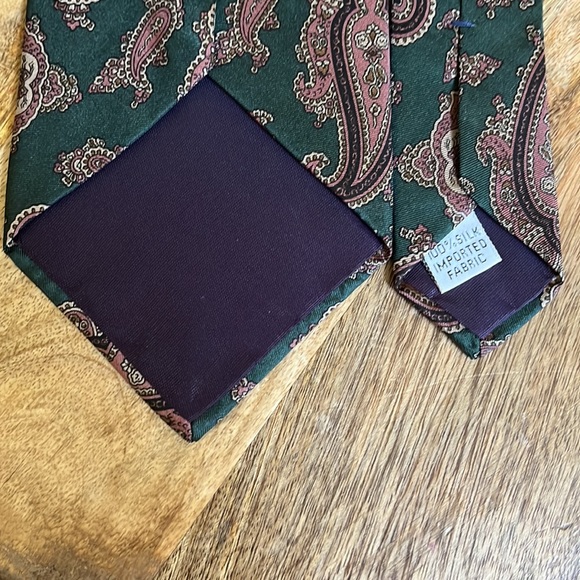 Vintage ALAN ROYCE Princeton, NJ
Paisley Tie Made in USA 100% Silk DeadStock NEW - Picture 9 of 13
